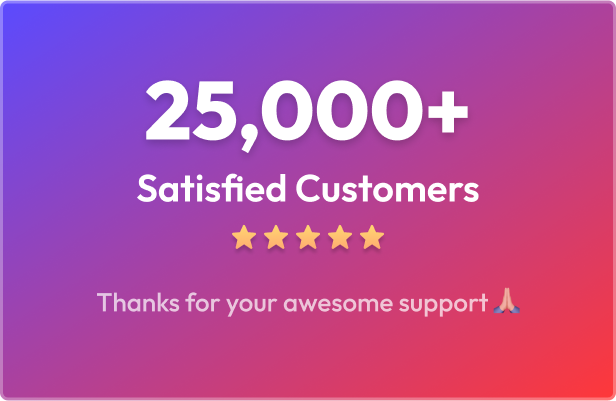 Vuexy Admin - Satisfied Customers